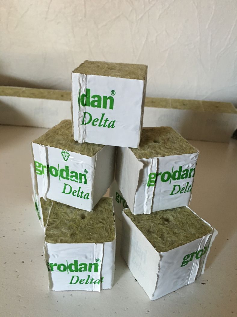 Grodan klodser 4x4 cm - originale - Billede 2