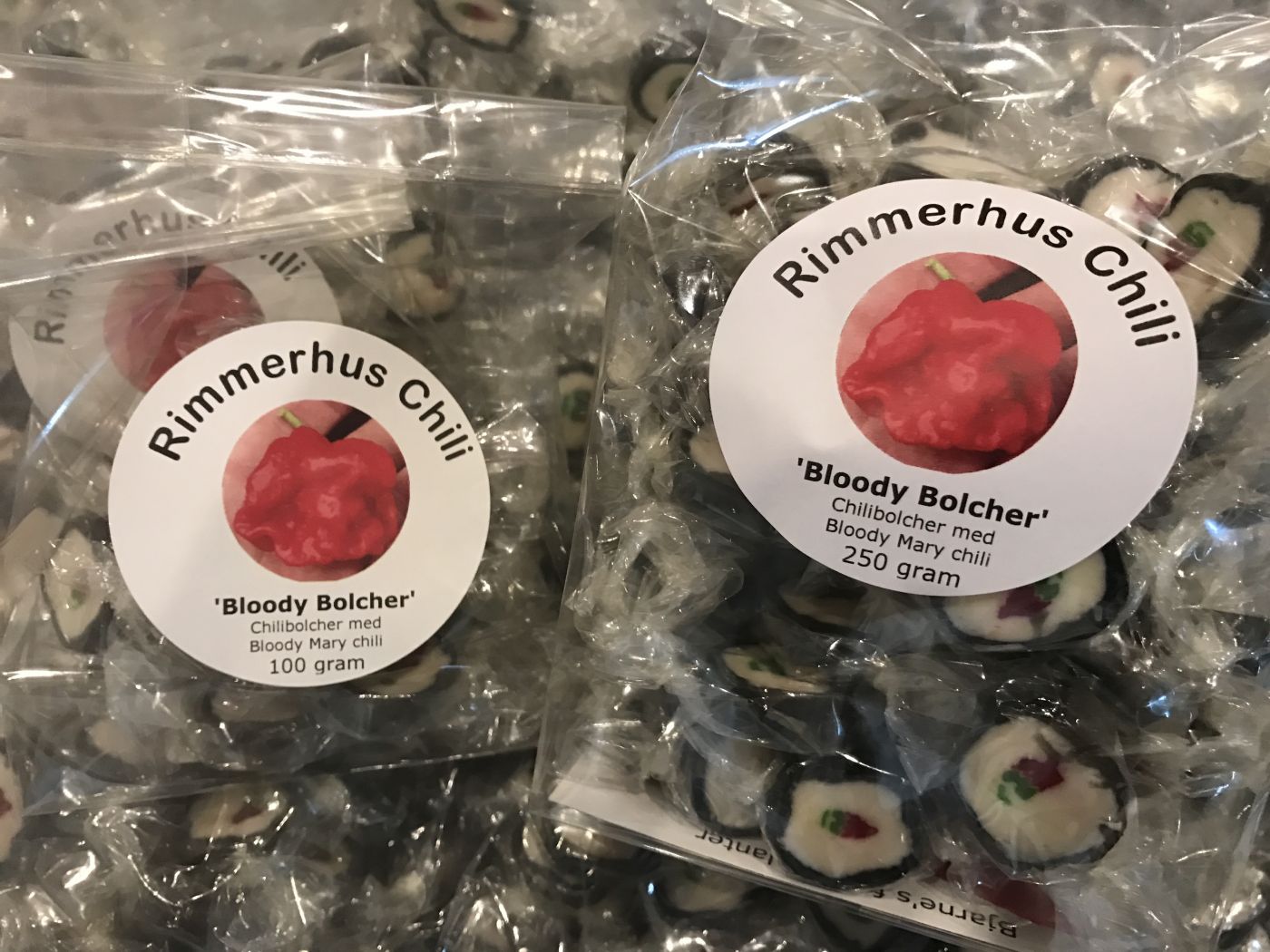 Bloody Mary Chili Bolcher - 100 gram - Billede 3