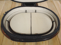 Primo Keramiske Dobbelt D-Sten - Oval Large - Billede 3