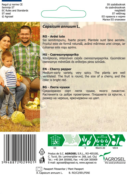 Alma Picante - C. annuum - PG8 - Billede 2