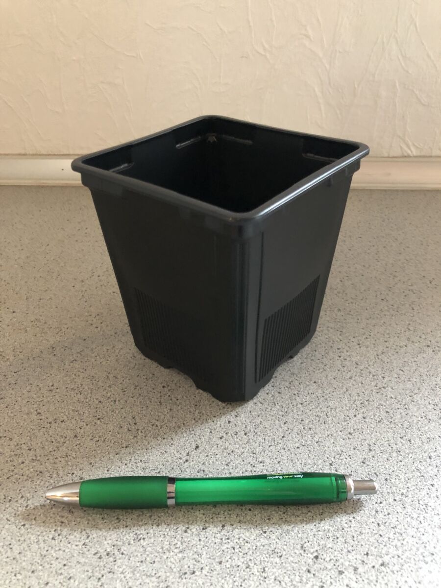 TEKU firkantet potte 11 x 11 x 12 cm vacuum - Billede 2