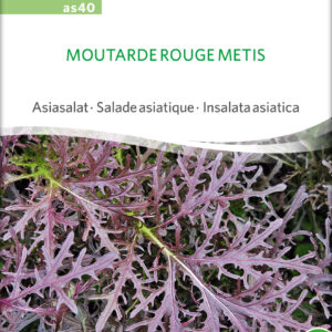 Salat - Asiatisk - Moutarde Rouge Metis - ØKO