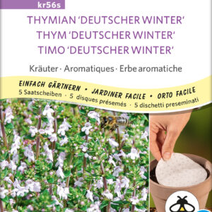 Timian - THYME DEUTSCHER WINTER - Såmåtte - ØKO