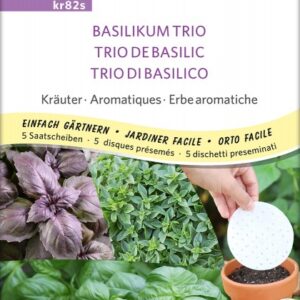 Basilikum - TRIO OF BASIL - Såmåtte - ØKO