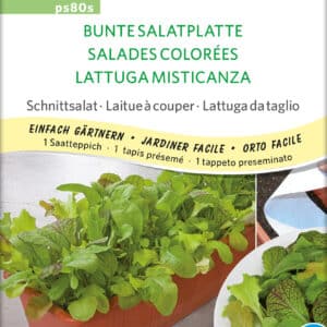 Salat - Snitsalat - Buntesalatplatte - Misticanza- Såmåtte - ØKO