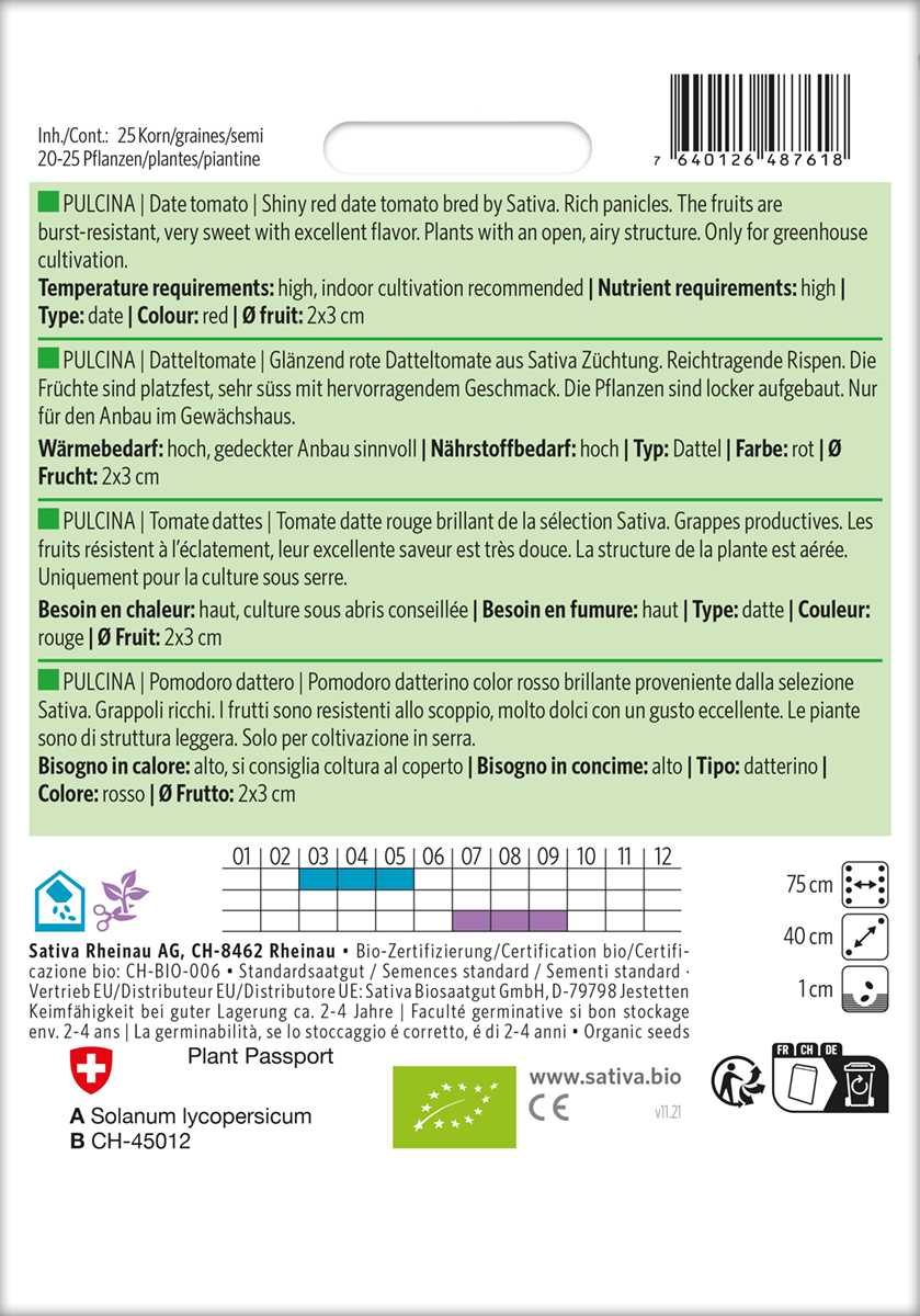Tomat - Pulcina - ØKO - Billede 2
