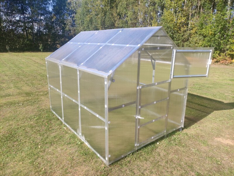 Baltic Klasika Bernard - Polycarbonat drivhus - Billede 4