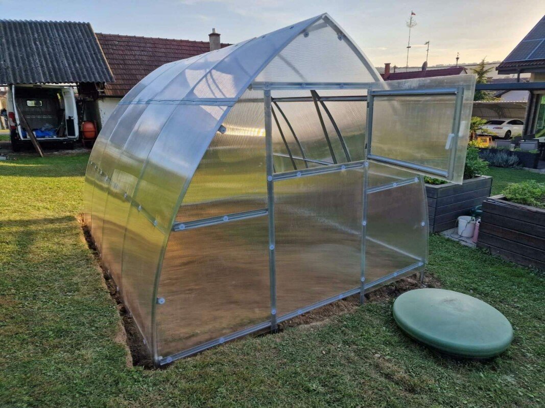 Baltic Arrow - Polycarbonat drivhus - Billede 12