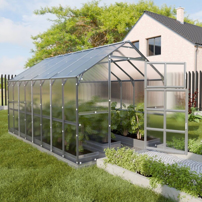 Baltic Klasika House - Polycarbonat drivhus - Billede 10