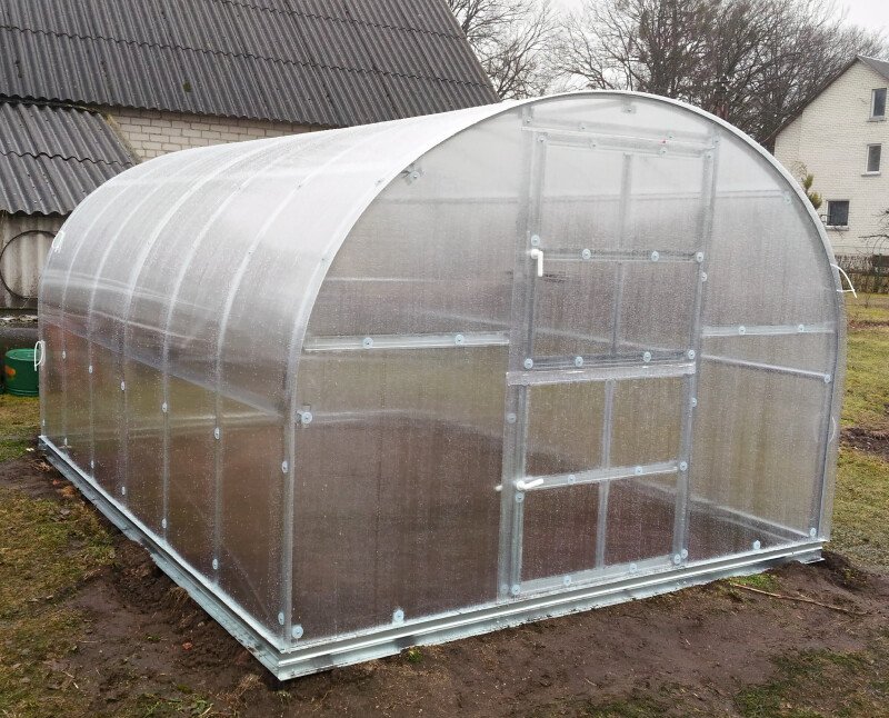 Baltic Klasika - Polycarbonat drivhus - Billede 13