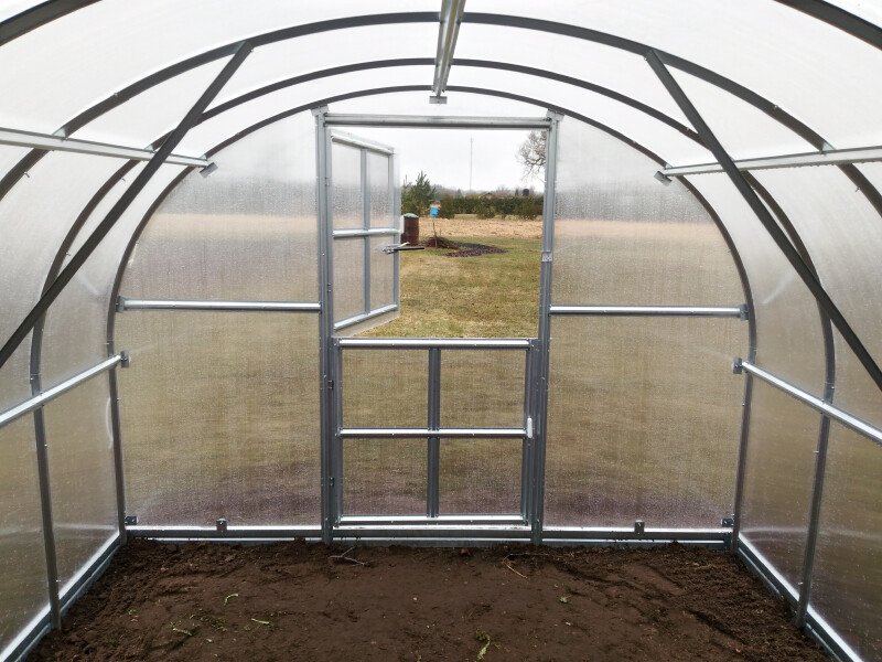 Baltic Klasika - Polycarbonat drivhus - Billede 15