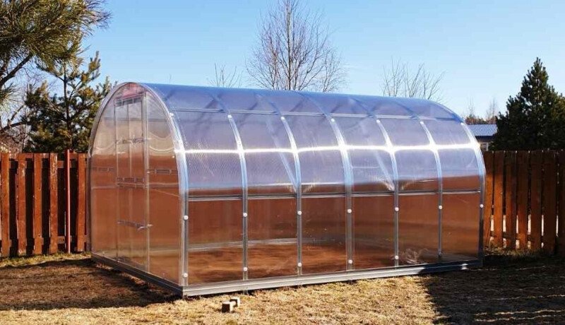 Baltic Klasika - Polycarbonat drivhus - Billede 6