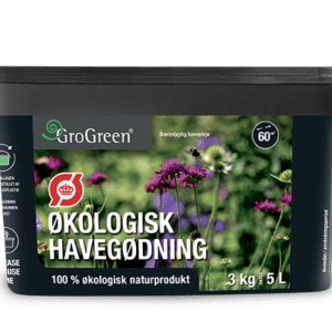 GroGreen Økologisk Havegødning 3 kg / 5 L
