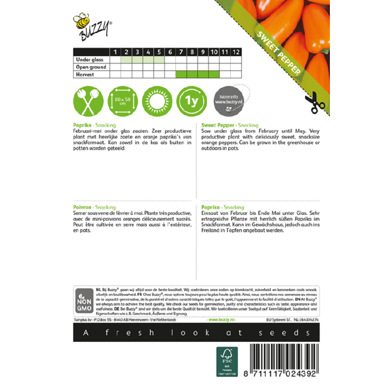 Snack Peber - Naranja - Billede 2