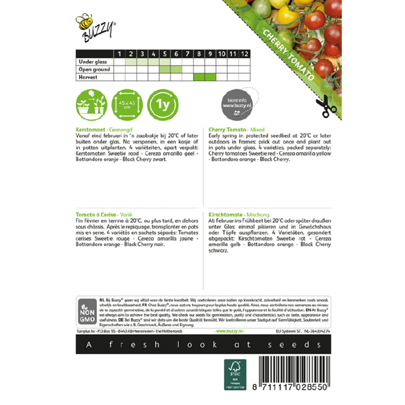Tomat Mix - Cherry Mixed - Billede 2