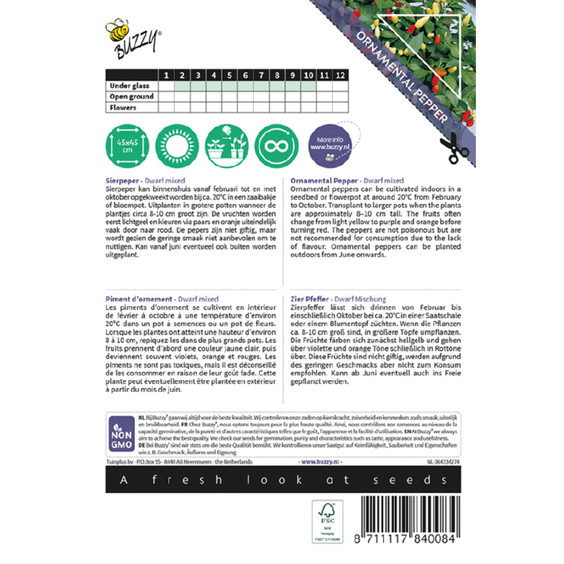Pryd Peber - Ornamental - Billede 2