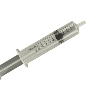 10ml engangs sprøjte med stempel.