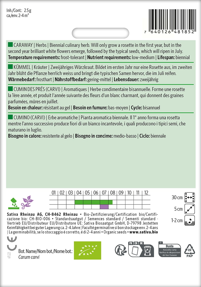 Kommen - Caraway - ØKO - Billede 2