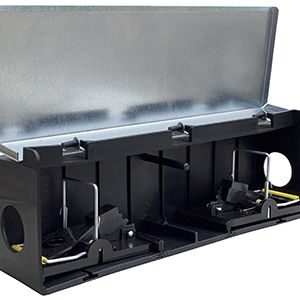 Tunnelbox Mus m/ 2 Smækfælder