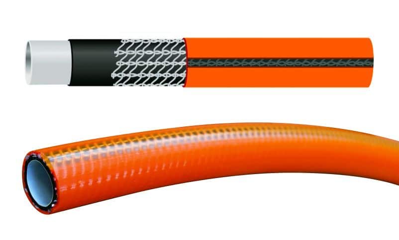Vandslange orange 1/2" 4-Lag Arm.50M - Billede 2