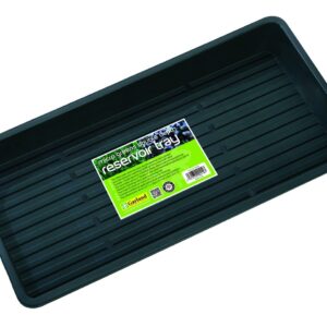Dyb sort plast bakke 56 x 28 x 6 cm
