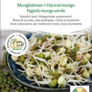 Øko / Biodynamisk bønnespire frø til mikro grønt
