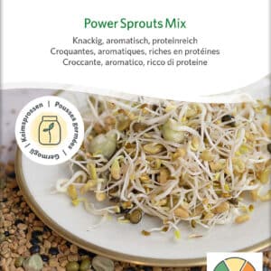 Øko / Biodynamisk power spire mix frø til mikro grønt