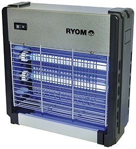 Insektfælde Ryom plast/aluminium 2X 6W 75 M2 - Billede 3