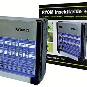 Insektfælde Ryom plast/aluminium 2X 6W 75 M2