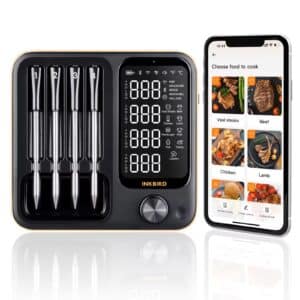 INKBIRD Trådløs BBQ Thermometer 4 Prober BT og WIFI