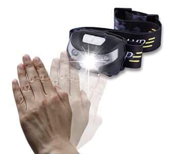 Pandelygte CRE sensor Genopladelig 3w - Billede 3