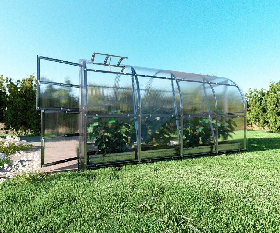 Baltic Klasika Slim - Polycarbonat drivhus - Billede 9