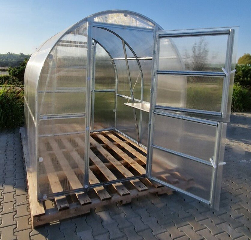 Baltic Klasika Slim - Polycarbonat drivhus - Billede 5