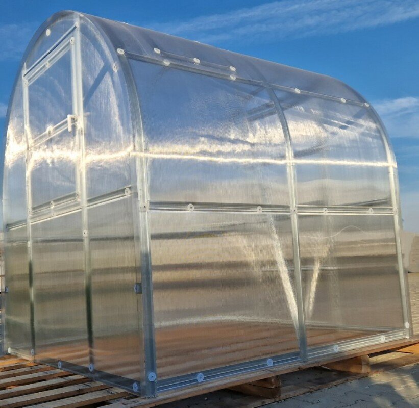 Baltic Klasika Slim - Polycarbonat drivhus - Billede 4