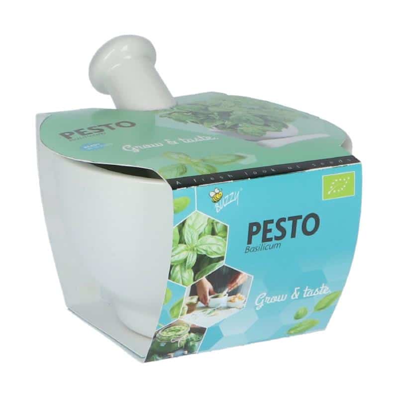 Pesto Mortor - Basilikum - Billede 2