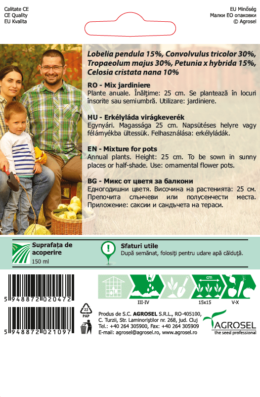 Blomstermix til krukker - PG3 - Billede 2